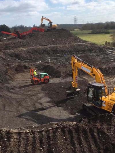 turning contaminated brown sites into inert sites ready for development